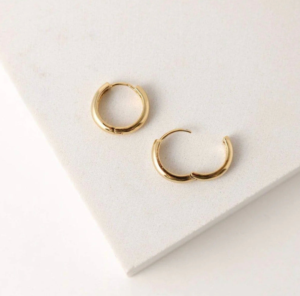 Lover's Tempo - Bea 15mm hoop earrings