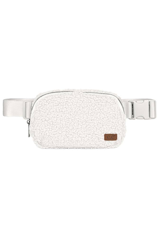 C.C Sherpa Fanny Pack: Charcoal