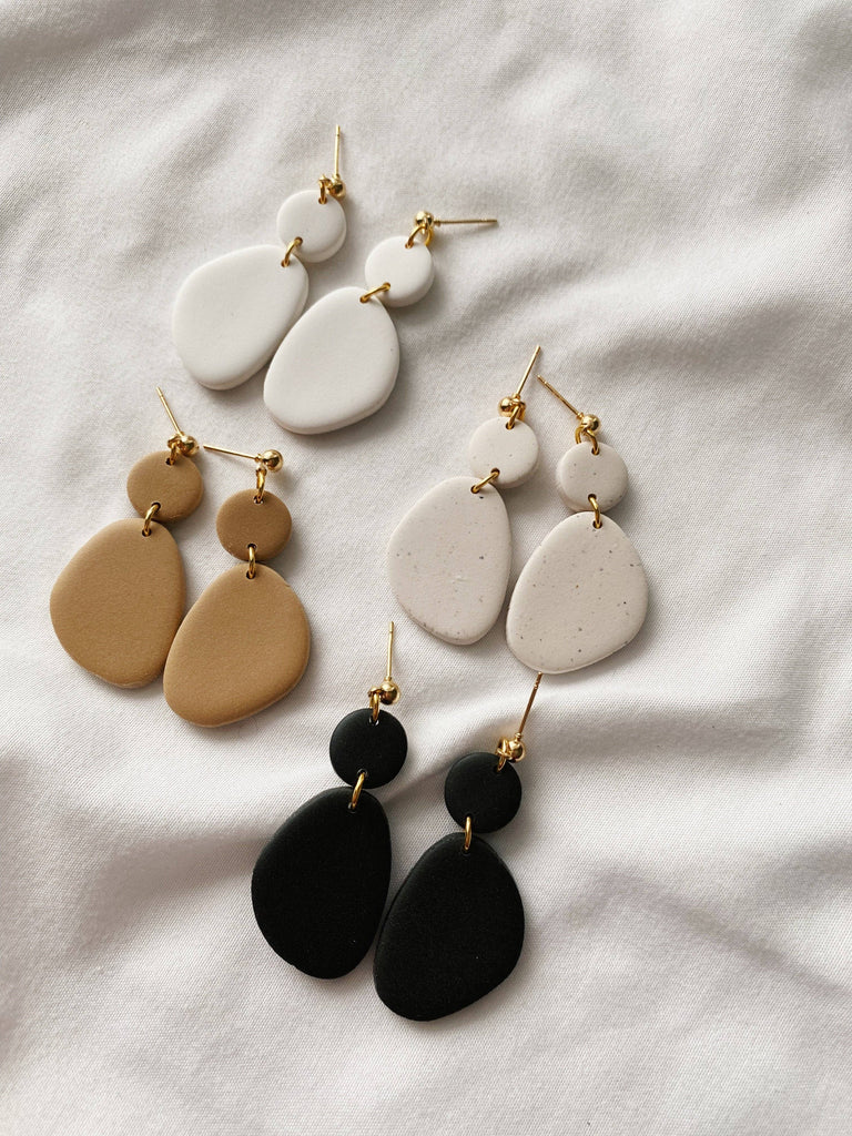 Selma | The Timeless Collection | Handmade Polymer Clay Earrings