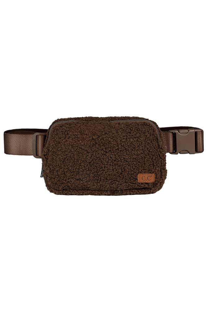 C.C Sherpa Fanny Pack: Charcoal