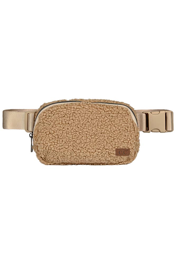 C.C Sherpa Fanny Pack: Charcoal