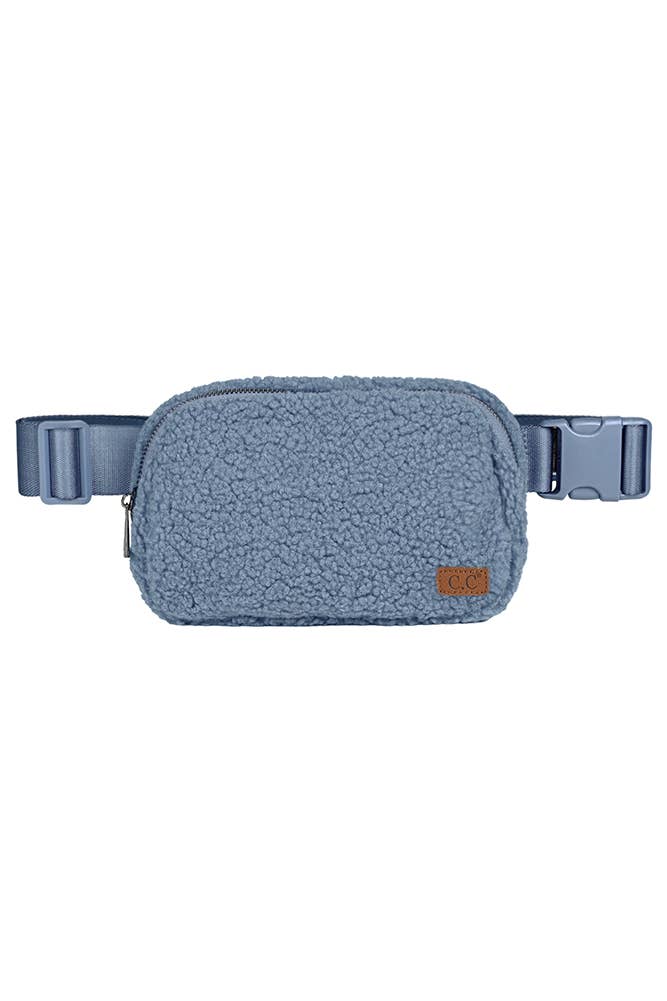 C.C Sherpa Fanny Pack: Charcoal