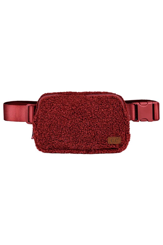 C.C Sherpa Fanny Pack: Charcoal