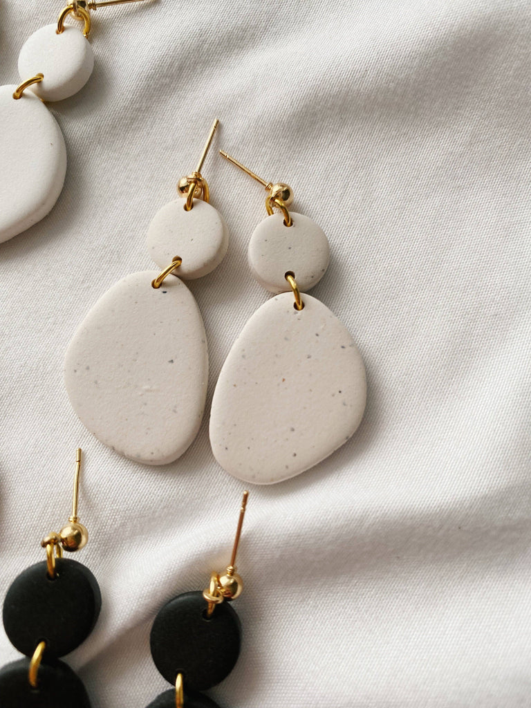 Selma | The Timeless Collection | Handmade Polymer Clay Earrings