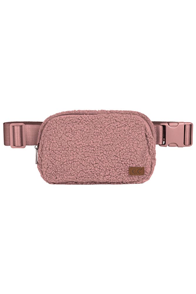 C.C Sherpa Fanny Pack: Charcoal