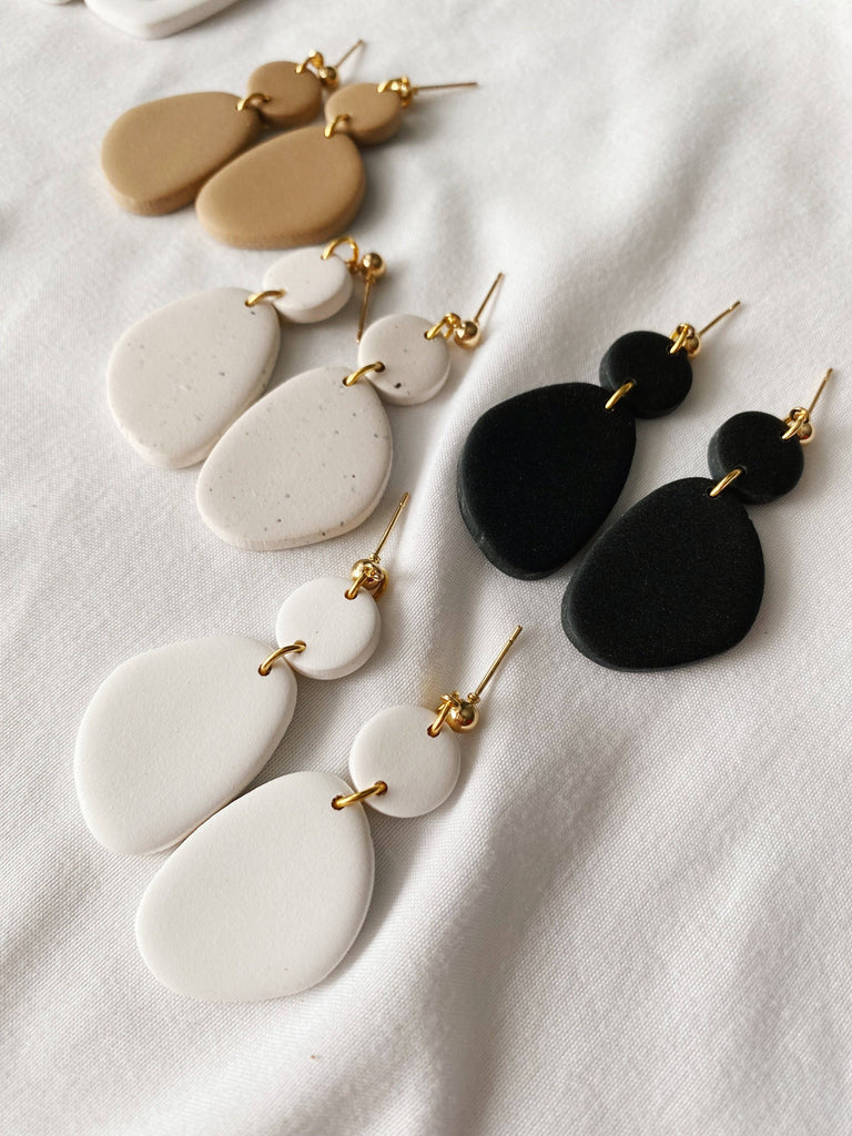 Selma | The Timeless Collection | Handmade Polymer Clay Earrings