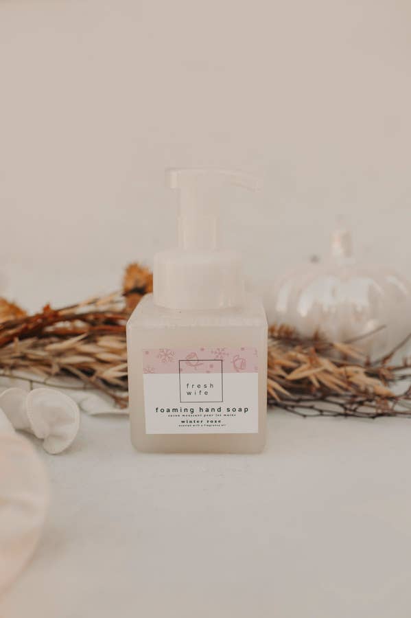 Winter Rose Foaming Soap