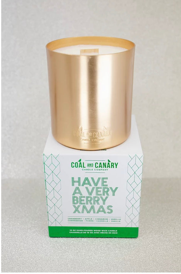 Coal and Canary - Have a very berry Xmas (XL gold)